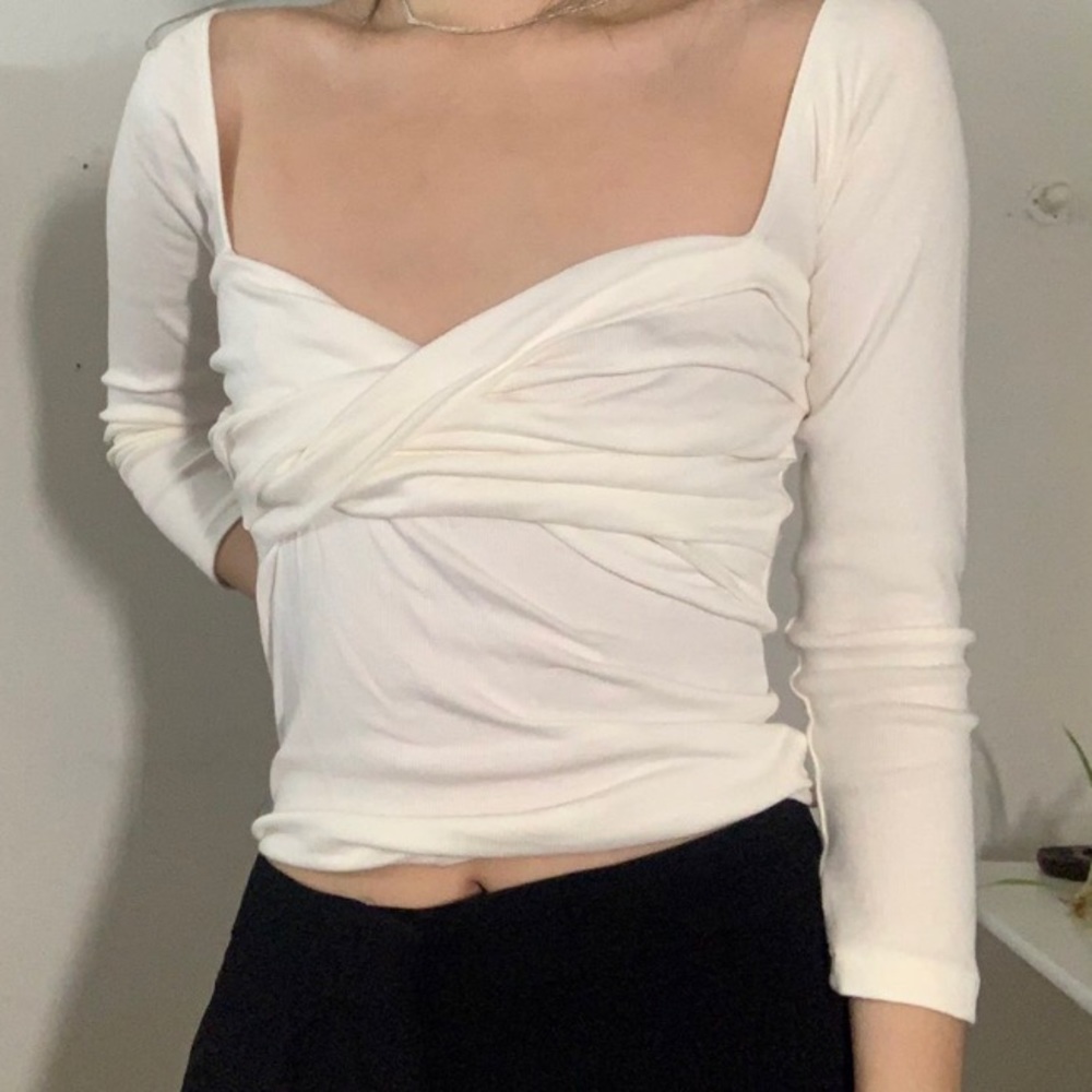 The line by k sweetheart top